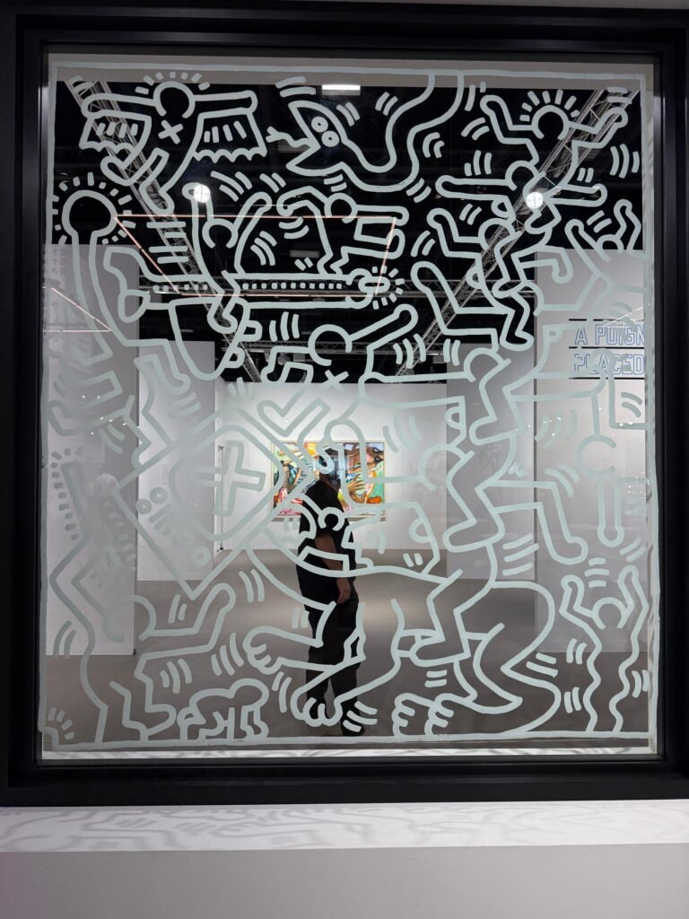 Warren Lévy art Keith Haring